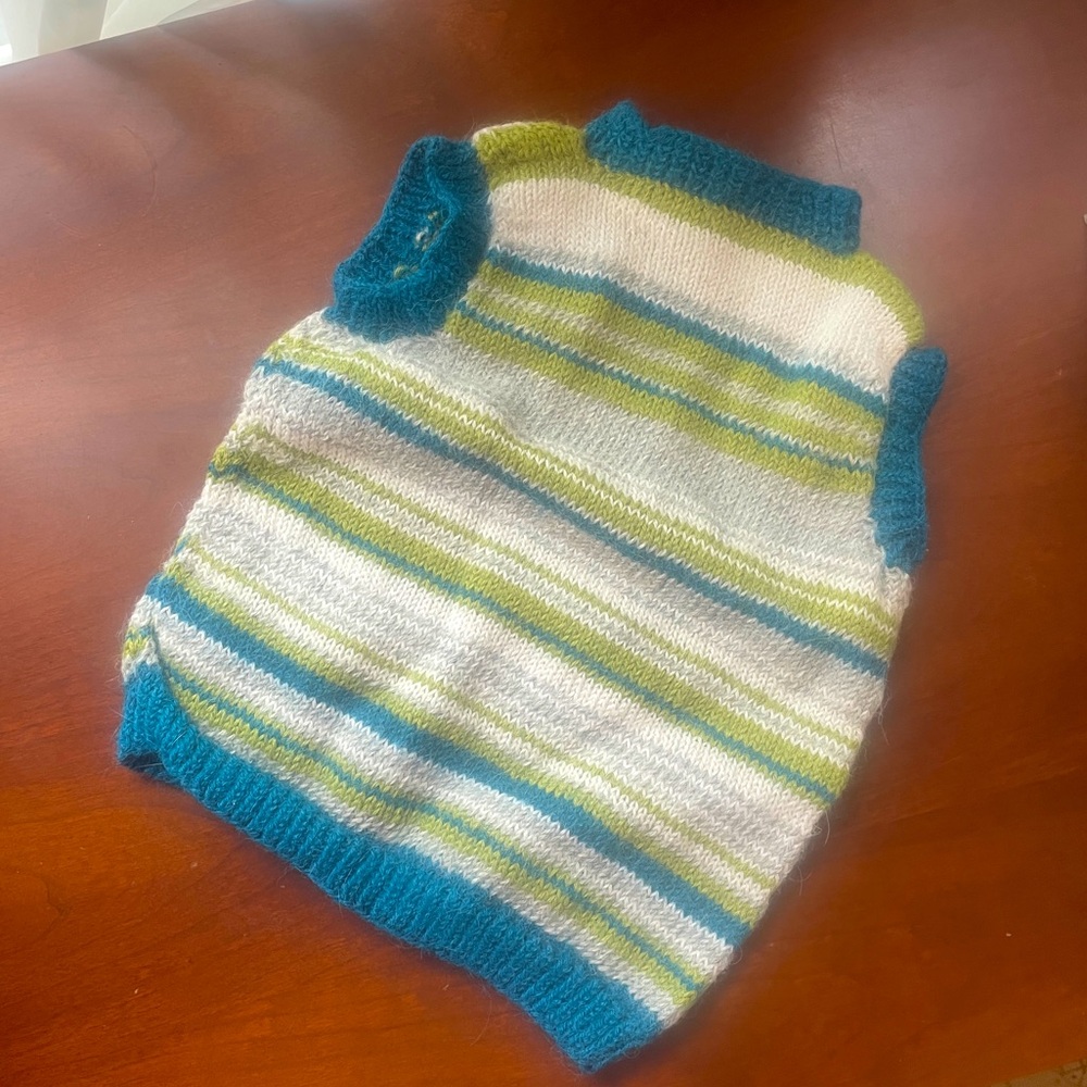 Wool knit vest 2t